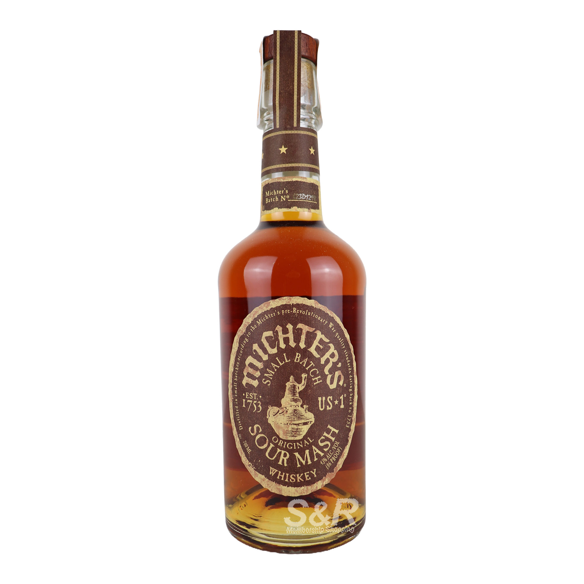 Michter's Straight Sour Mash Whiskey 700mL